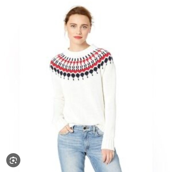 J. Crew Fair Isle sweater M - Picture 1 of 11